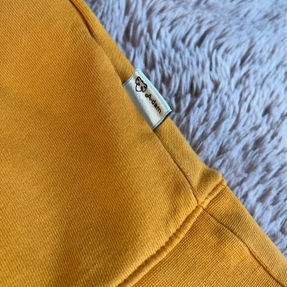 A-dam Yellow 'Gerar' Dinosaur T-Rex Pullover Sweatshirt Size: Large  Men's - Picture 6 of 15